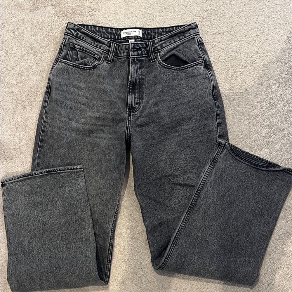 Abercrombie & Fitch Gray Women Jeans